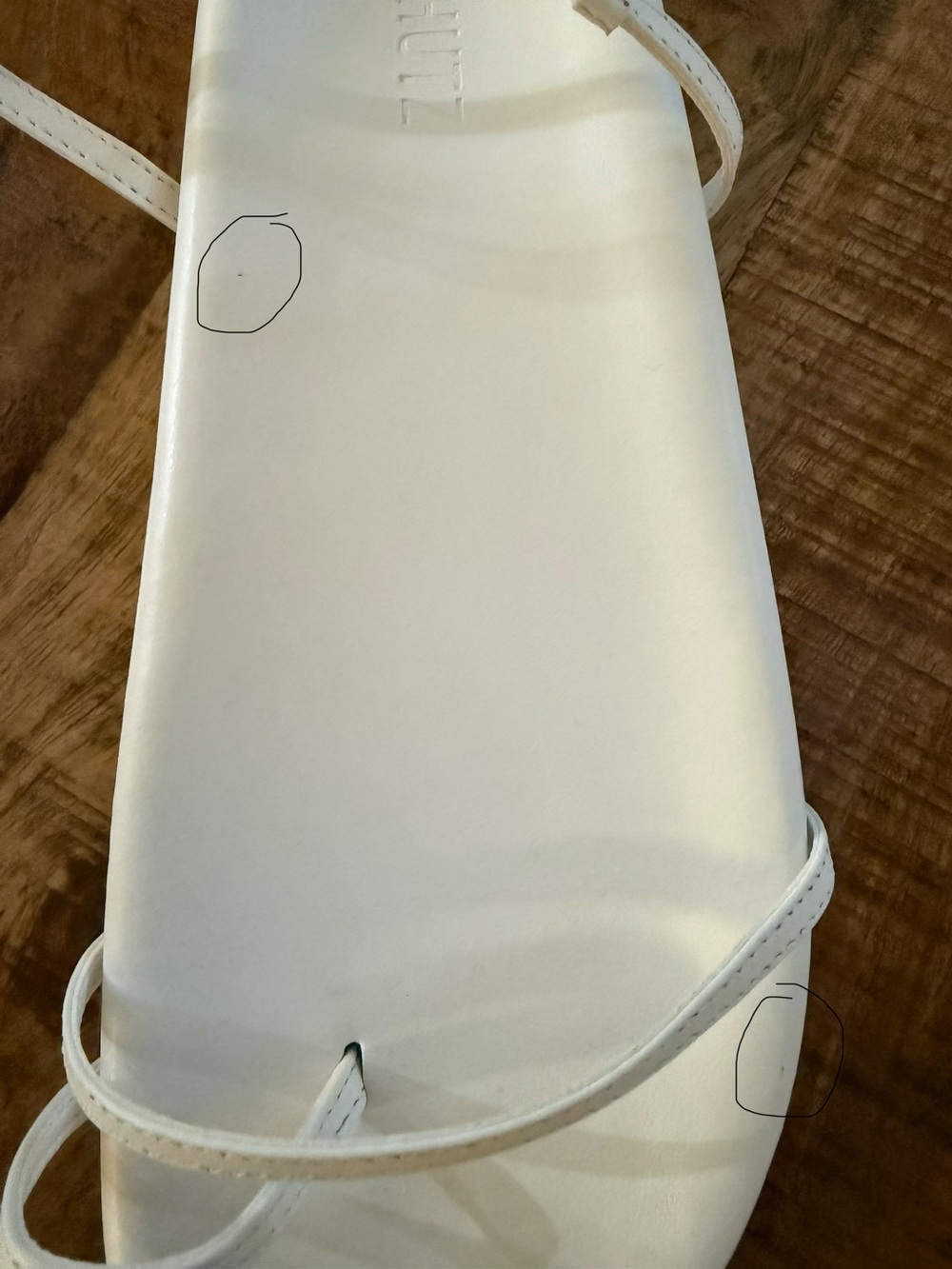 NWT Schutz Azzy Sporty Sandal in White, Size 8B - Picture 11 of 11